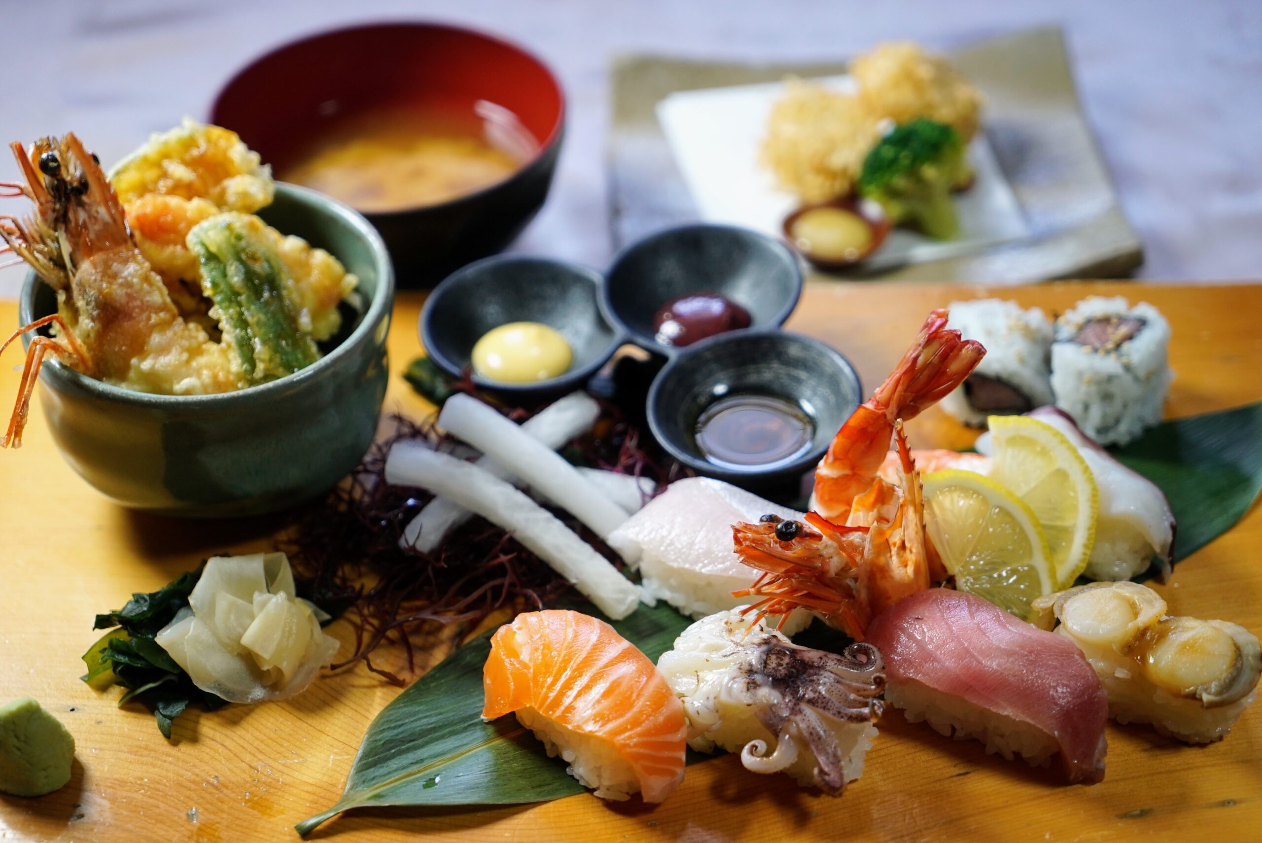 早得（はやとく）海鮮ランチ　天丼